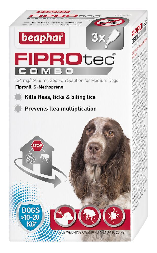 Beaphar Fiprotec Combo Medium Dog