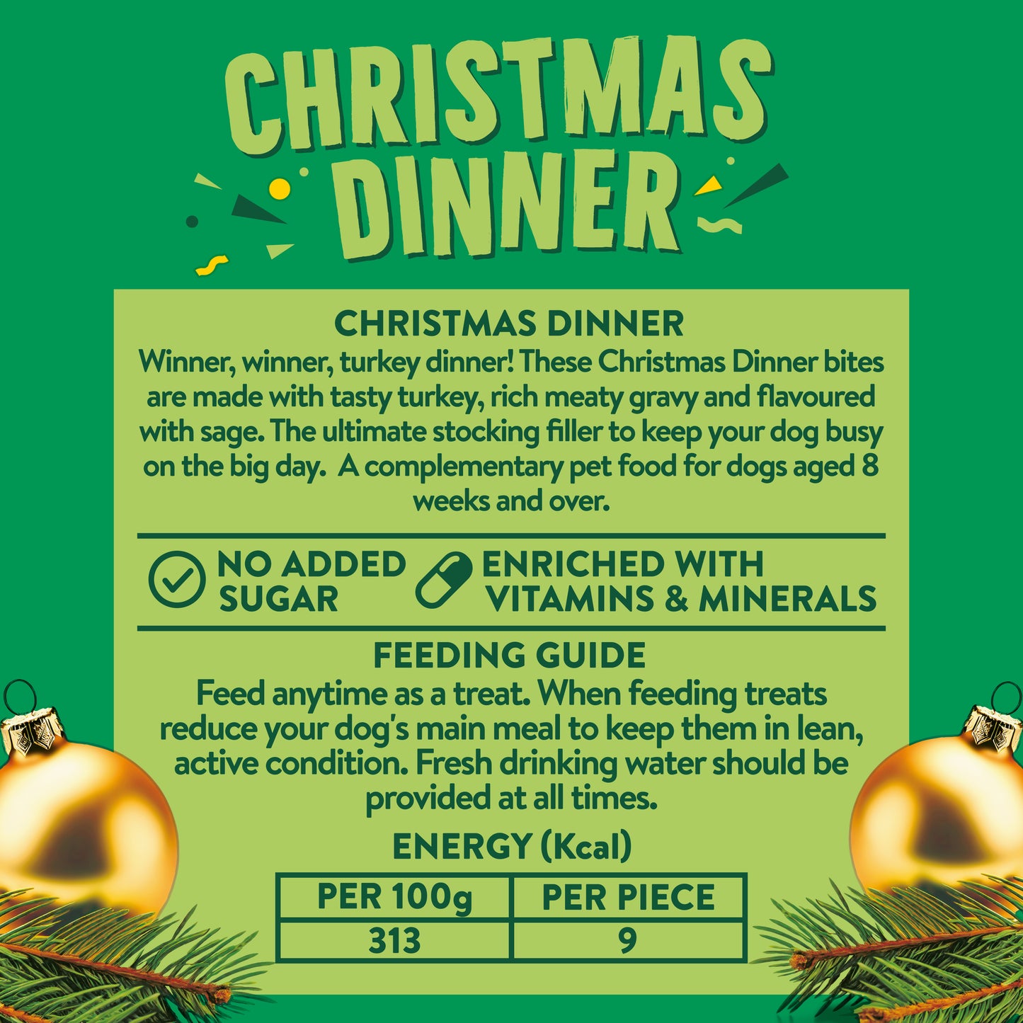 Wagg Chrismas Dinner Turkey 100g