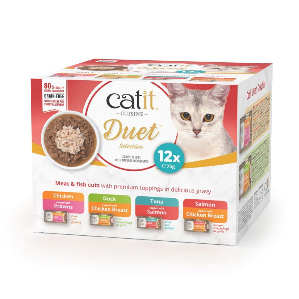 Catit Cuisine Duet Selection 12x75g