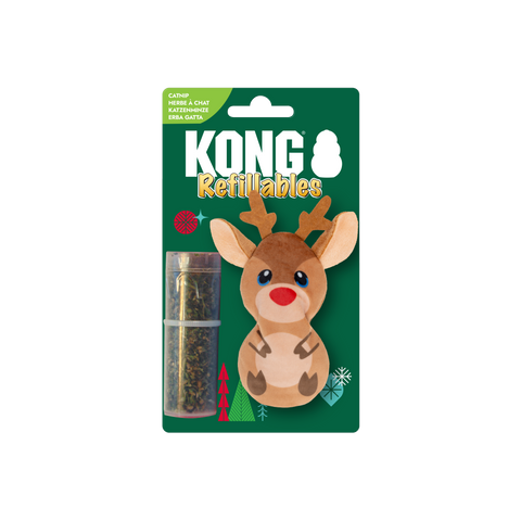 KONG Holiday Refillables Reindeer Small