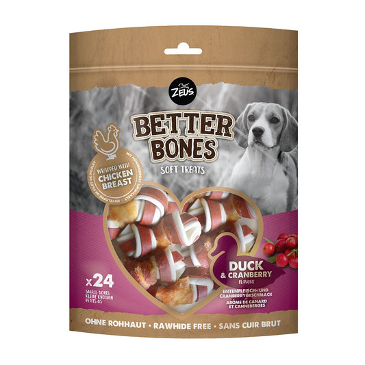 Zoë & Zeus Better Bones Wrapped Bone 24Pk