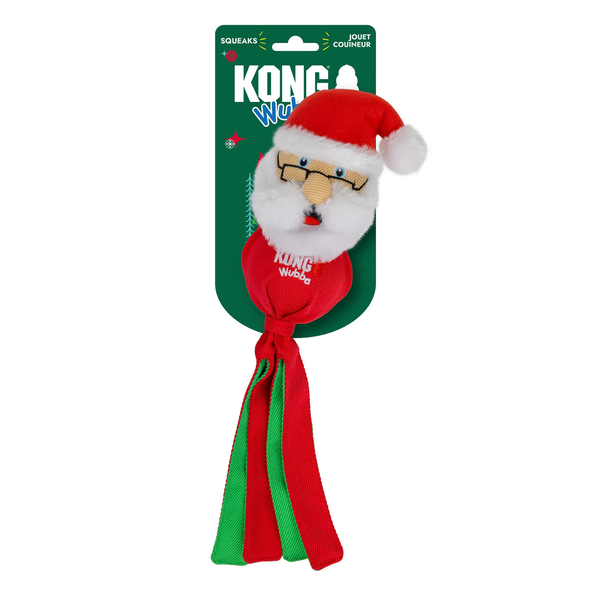 KONG Holiday Wubba Assorted Large