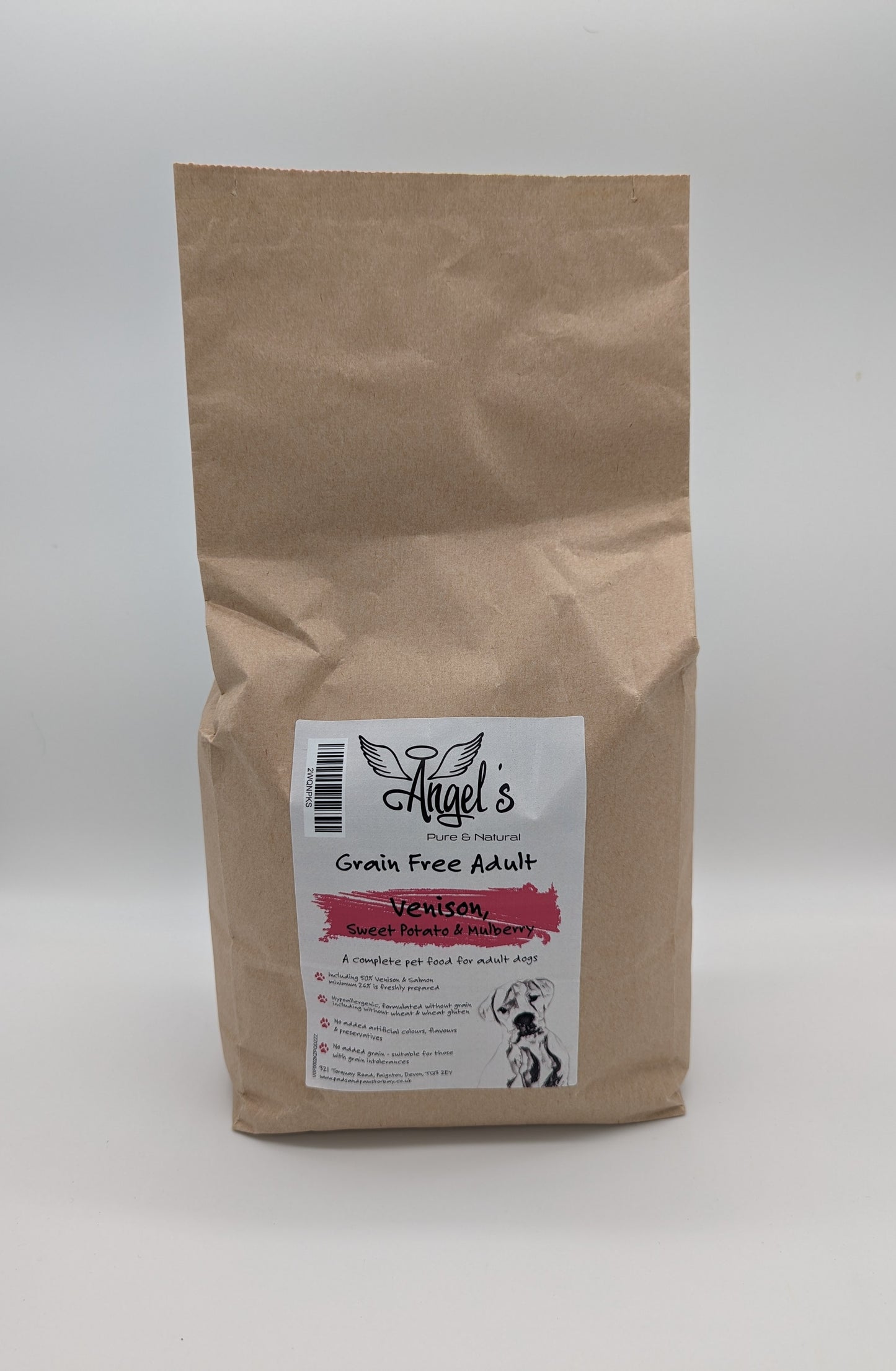 Angels Grain Free Adult Venison with Sweet Potato & Mulberry