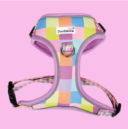 Doodlebone Adjustable Airmesh Harness Retro