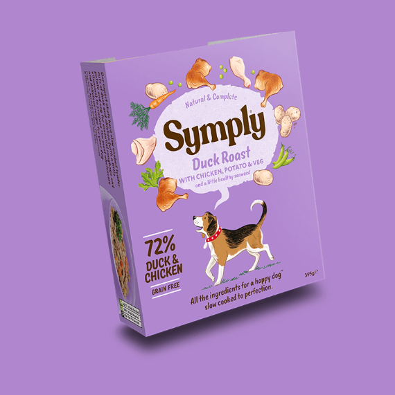Symply Adult Wet Dog Food 395g