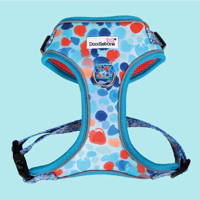 Doodlebone Adjustable Airmesh Harness Reef