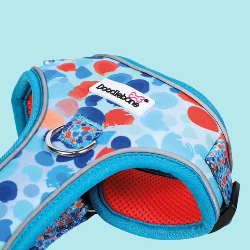 Doodlebone Adjustable Airmesh Harness Reef
