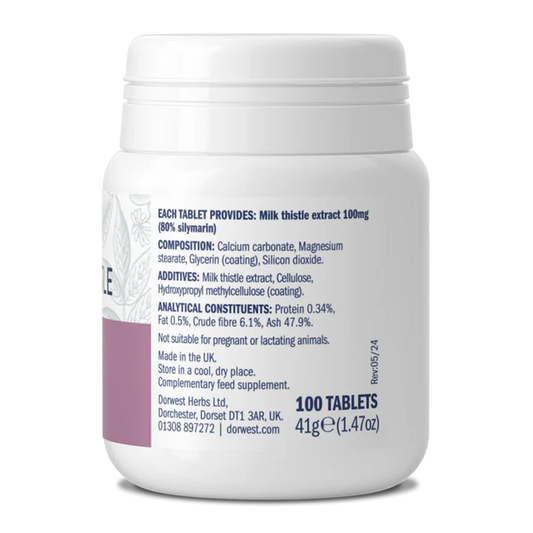 Dorwest Milk Thistle Tablets