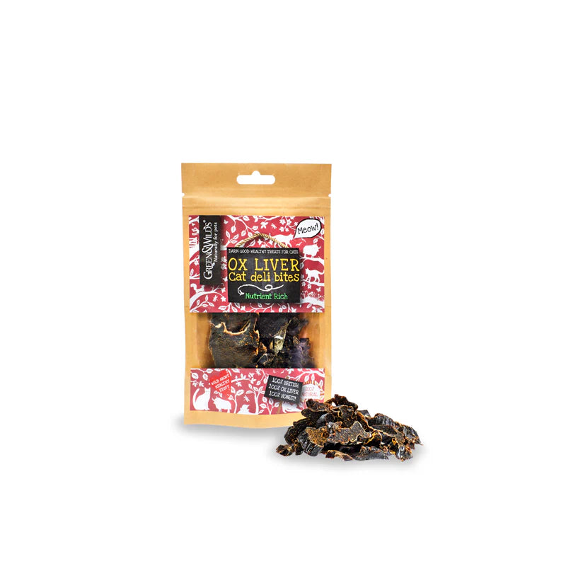 Green & Wild's Ox Liver Cat Deli Bites 40g