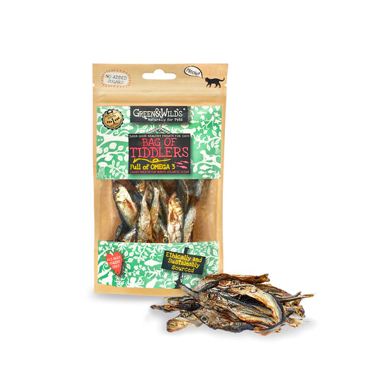 Green & Wild's Bag Of Tiddlers For Cats 40G