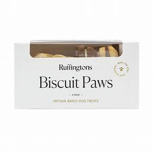 Ruffingtons Artisan Baked Biscuit Paws 4xPack