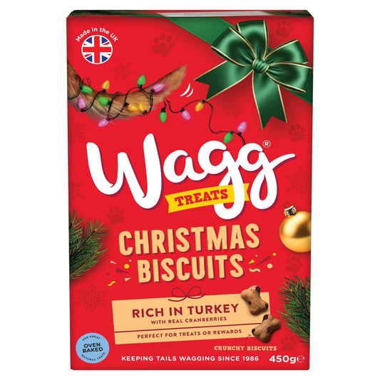 Wagg Xmas Biscuits 450g