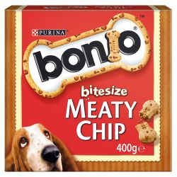 Bonio Meaty Chip Bitesize 400g