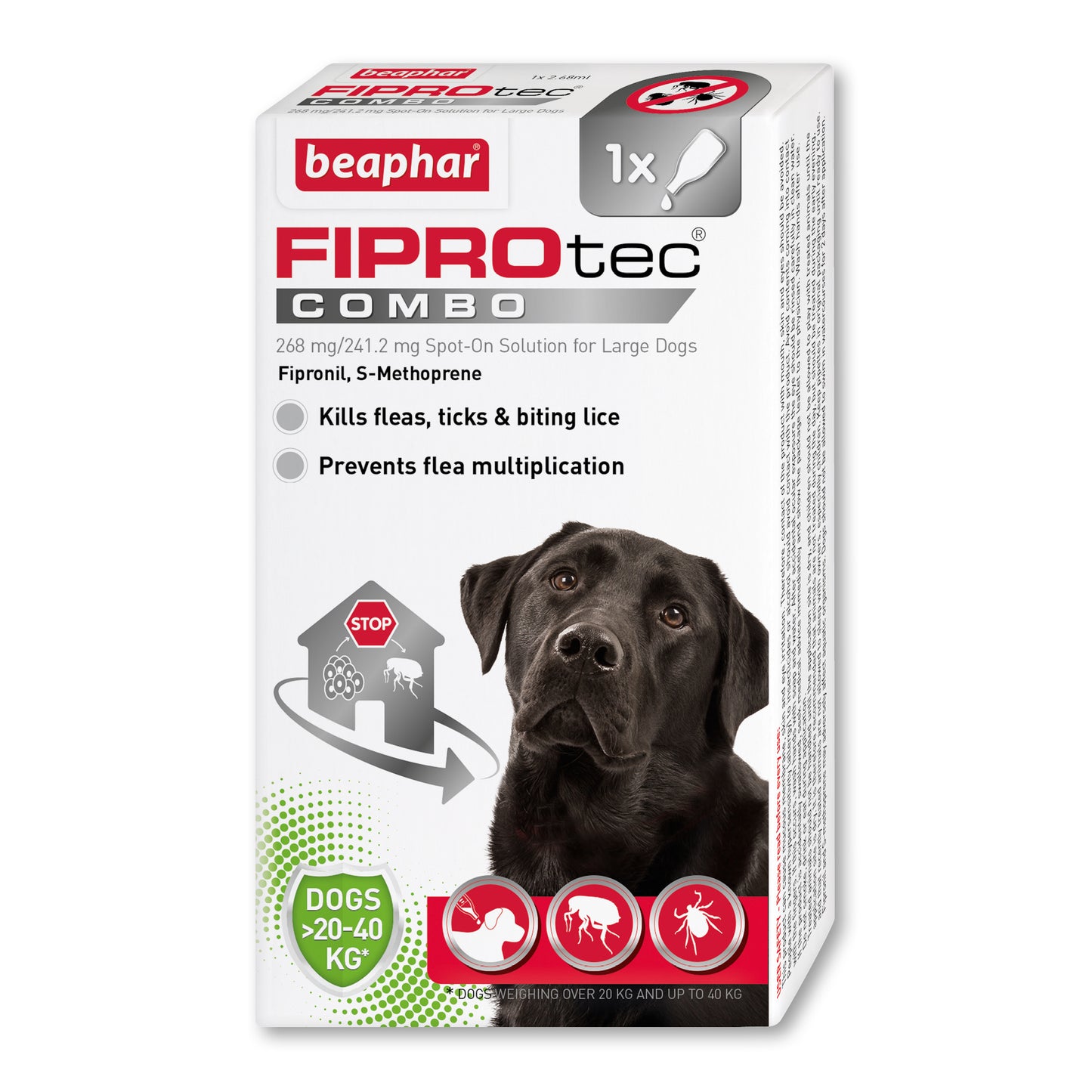 Beaphar Fiprotec Combo Large Dog