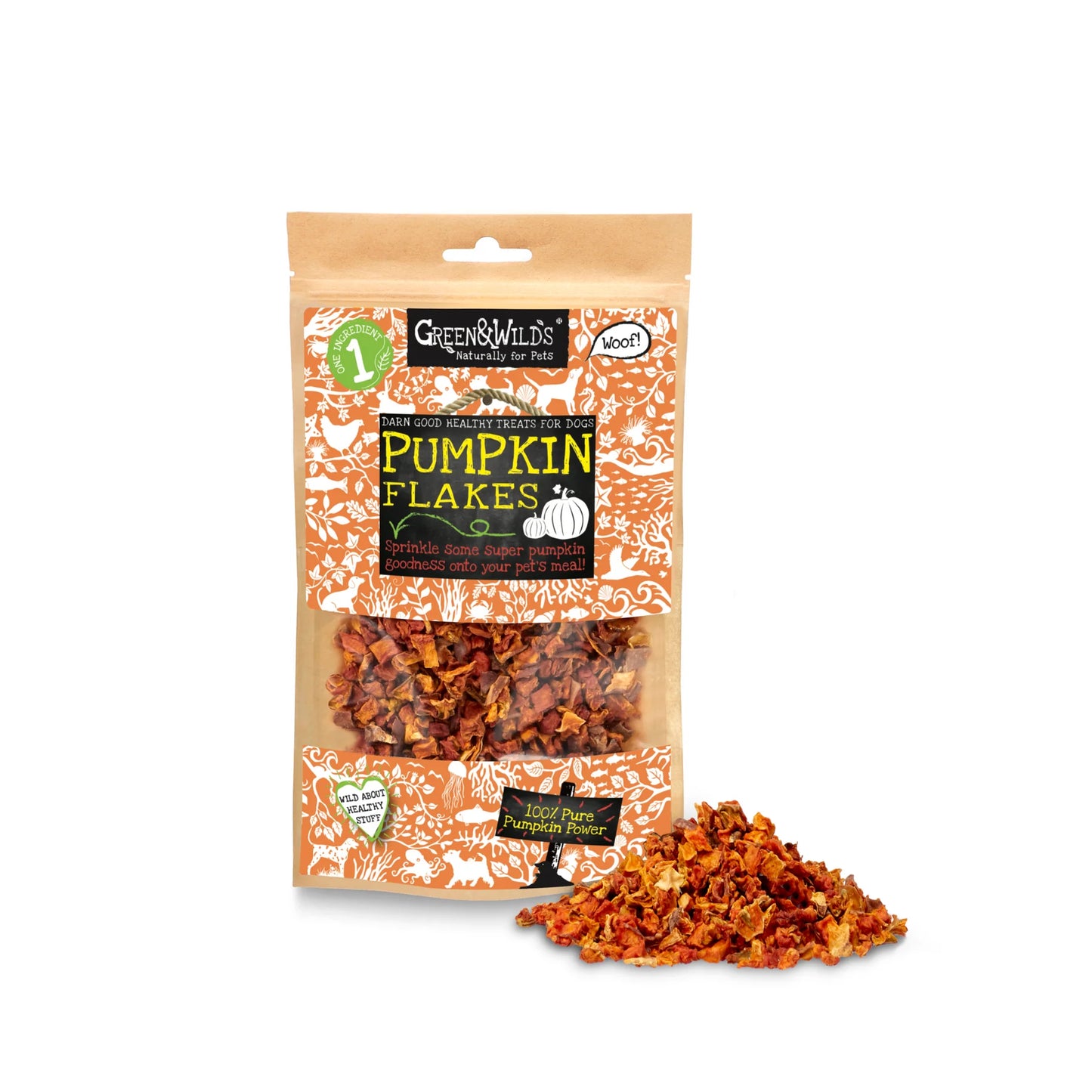 Green & Wild's Pumpkin Flakes 75g