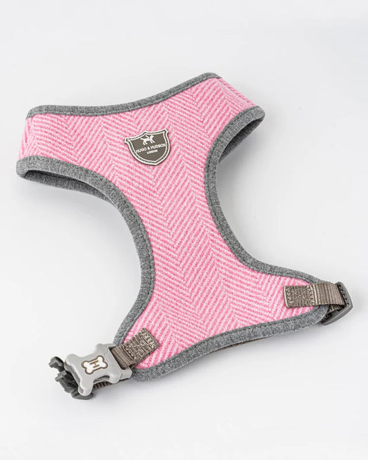 Hugo & Hudson Herringbone Harness Pink