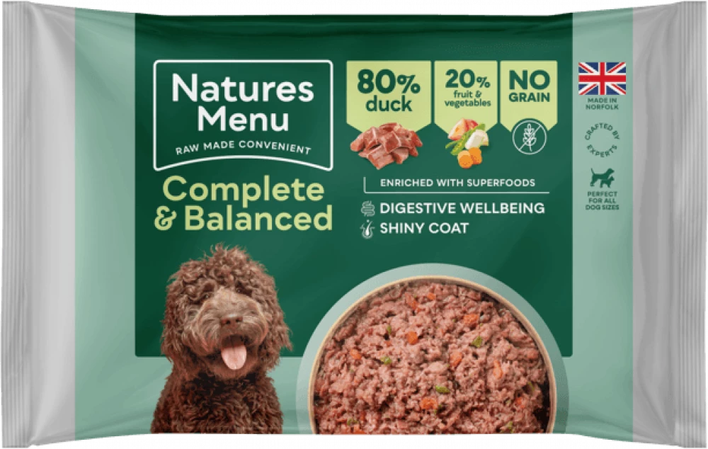Natures Menu 80/20 Duck 500g Block