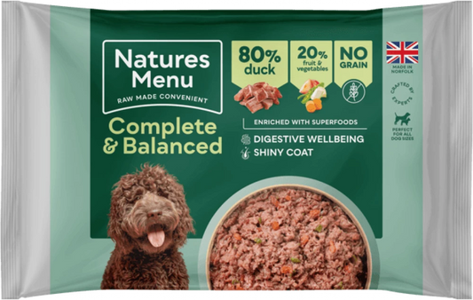 Natures Menu 80/20 Duck 500g Block