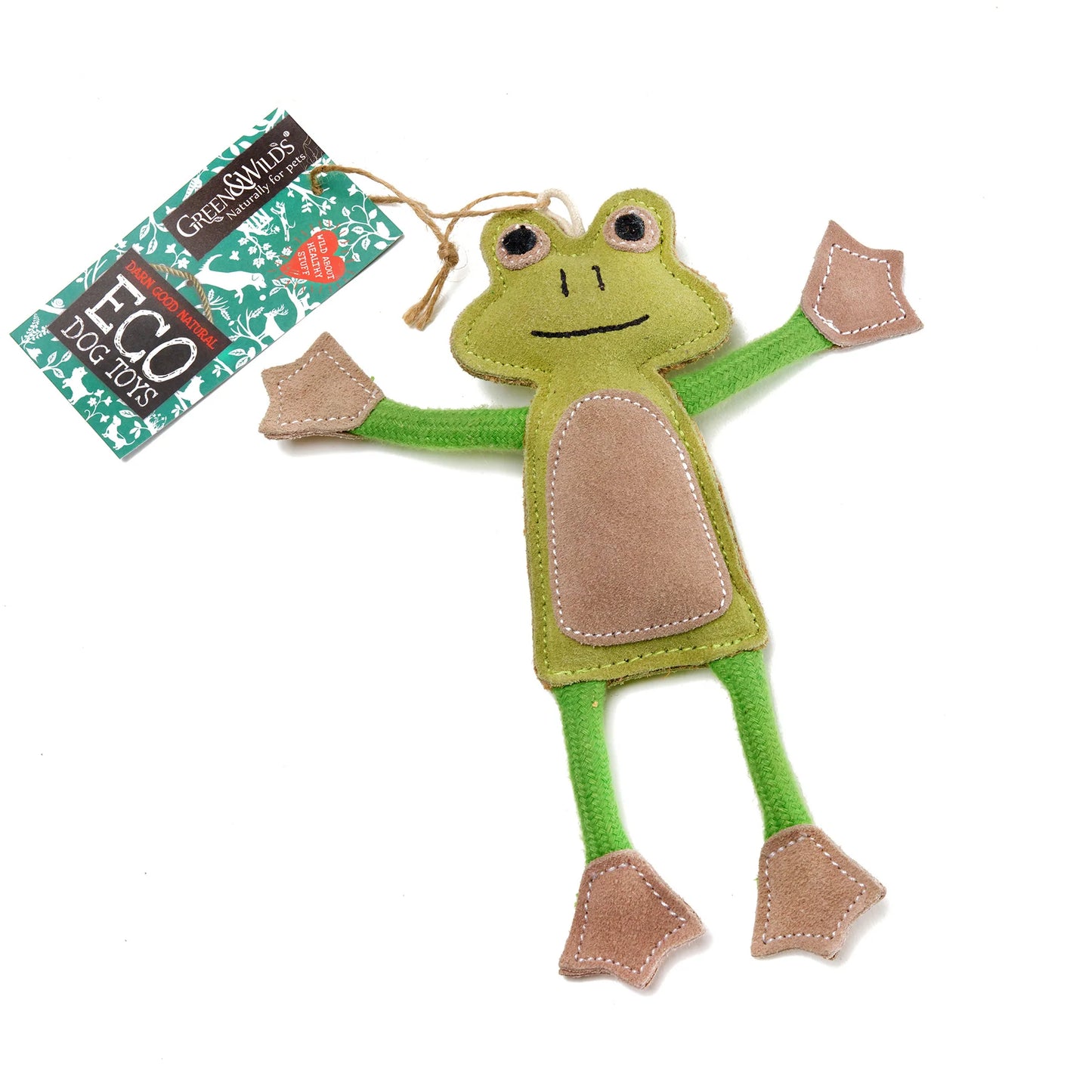 Green & Wild's Francois Le Frog Eco Toy