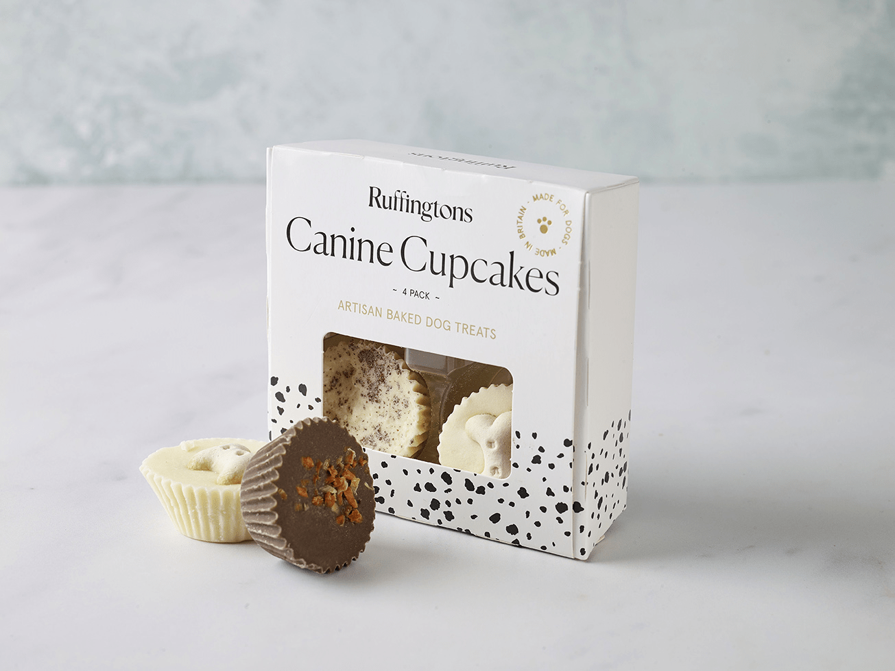 Ruffingtons Artisan Baked Canine Cupcakes 4 Pack