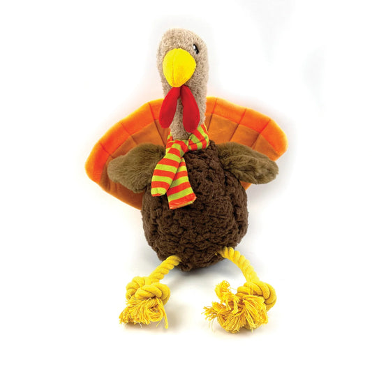 Happy Pet Tommy Turkey Plush Dog Toy