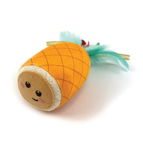 Happy Pet Christmas Ham Pull Cord Cat Toy