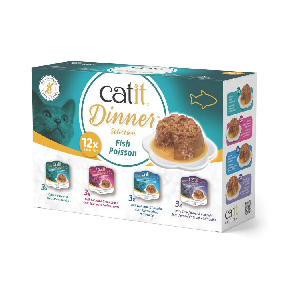 Catit Cuisine Dinner Selection 12x75g