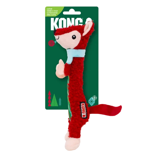 KONG Holiday Cat Luvs Fox Red