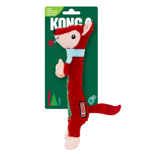 KONG Holiday Cat Luvs Fox Red