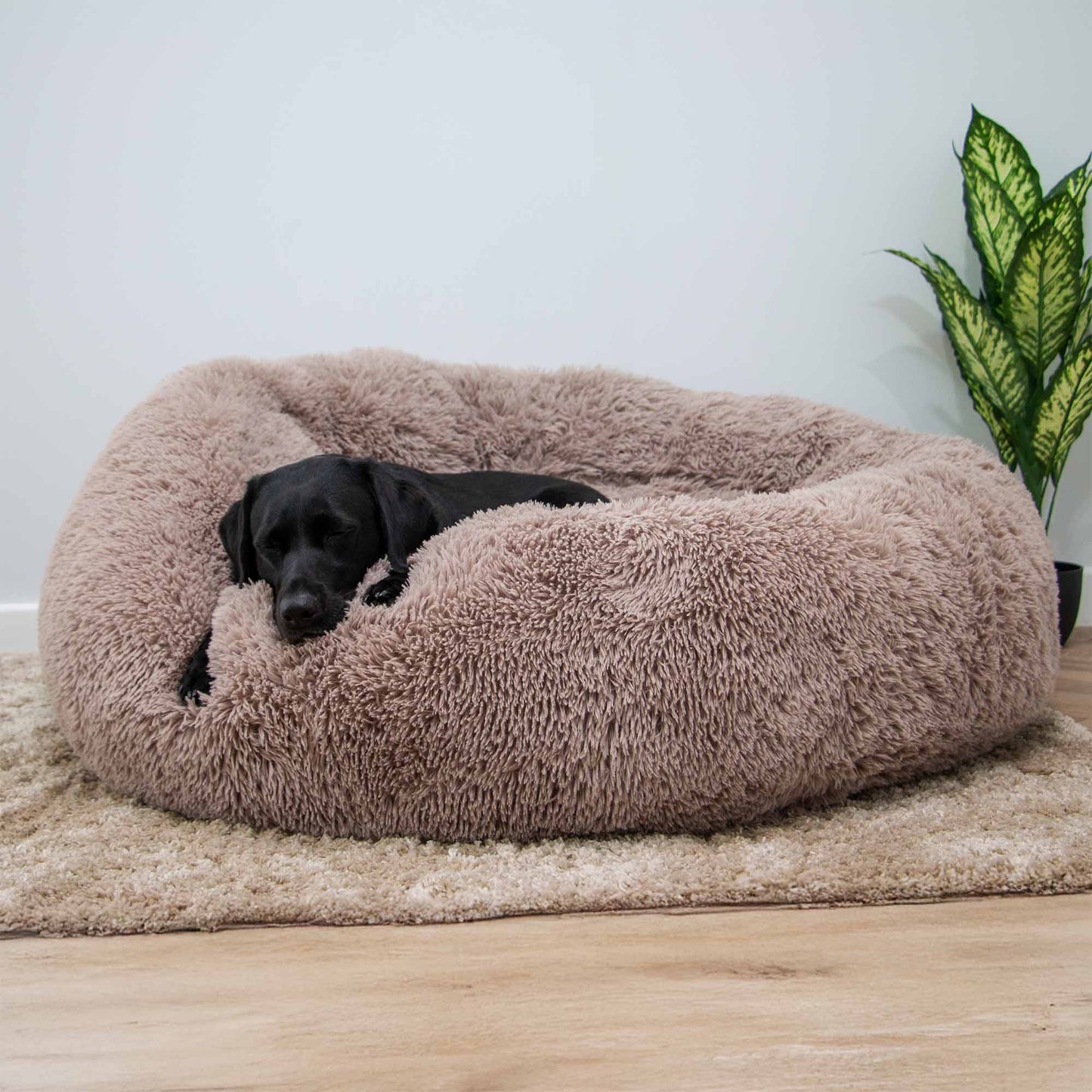 Ancol Super Plush Donut Bed Oatmeal