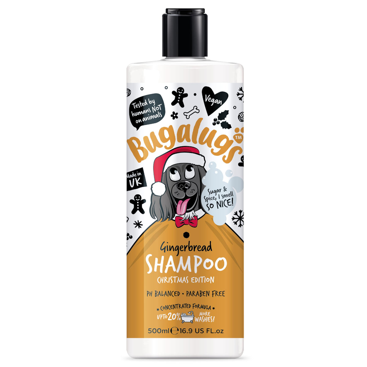 Bugalugs Gingerbread Shampoo 500ML