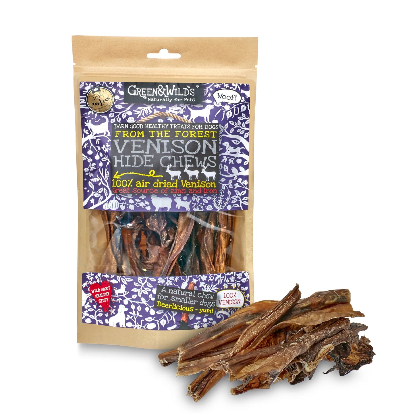 Green & Wild's Venison Hide Chew 85g