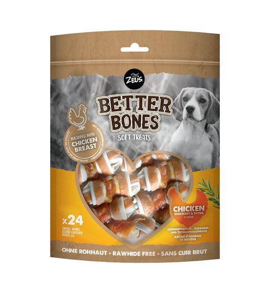 Zoë & Zeus Better Bones Wrapped Bone 24Pk