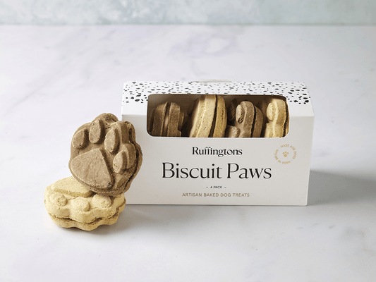 Ruffingtons Artisan Baked Biscuit Paws 4xPack