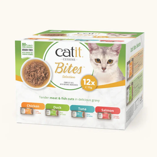 Catit Cuisine Bites Selection 12x75g