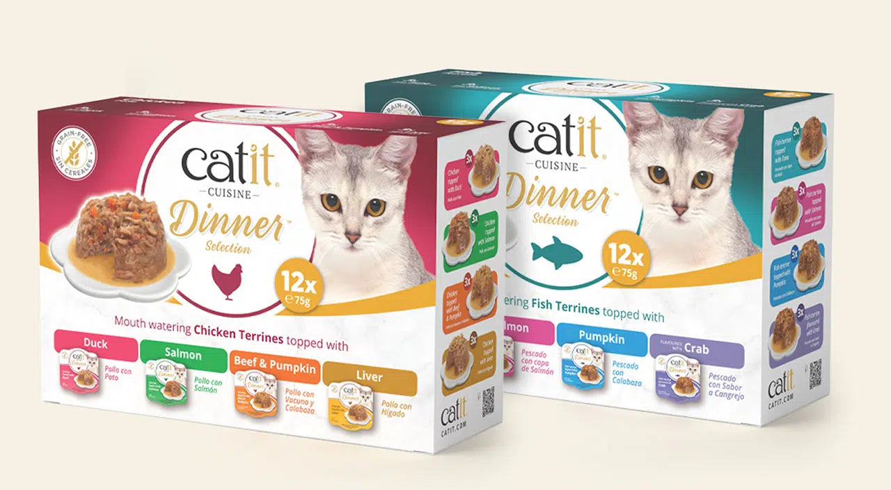 Catit Cuisine Dinner Selection 12x75g