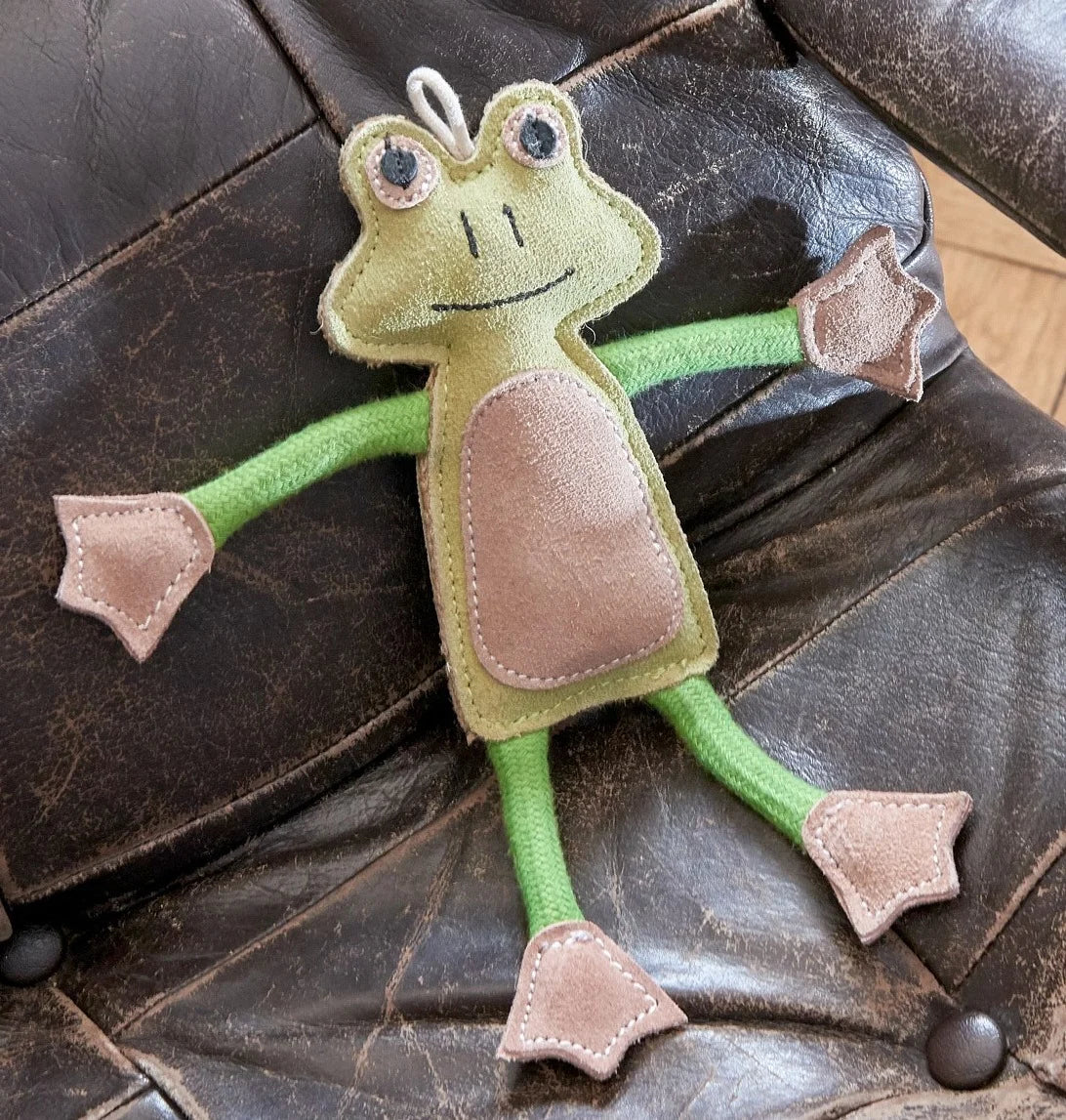 Green & Wild's Francois Le Frog Eco Toy