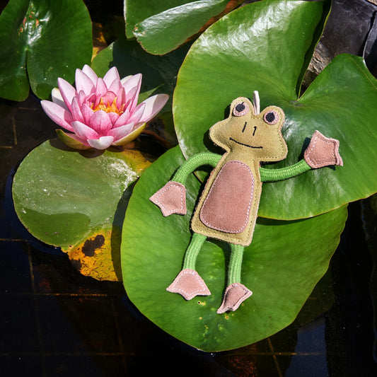 Green & Wild's Francois Le Frog Eco Toy