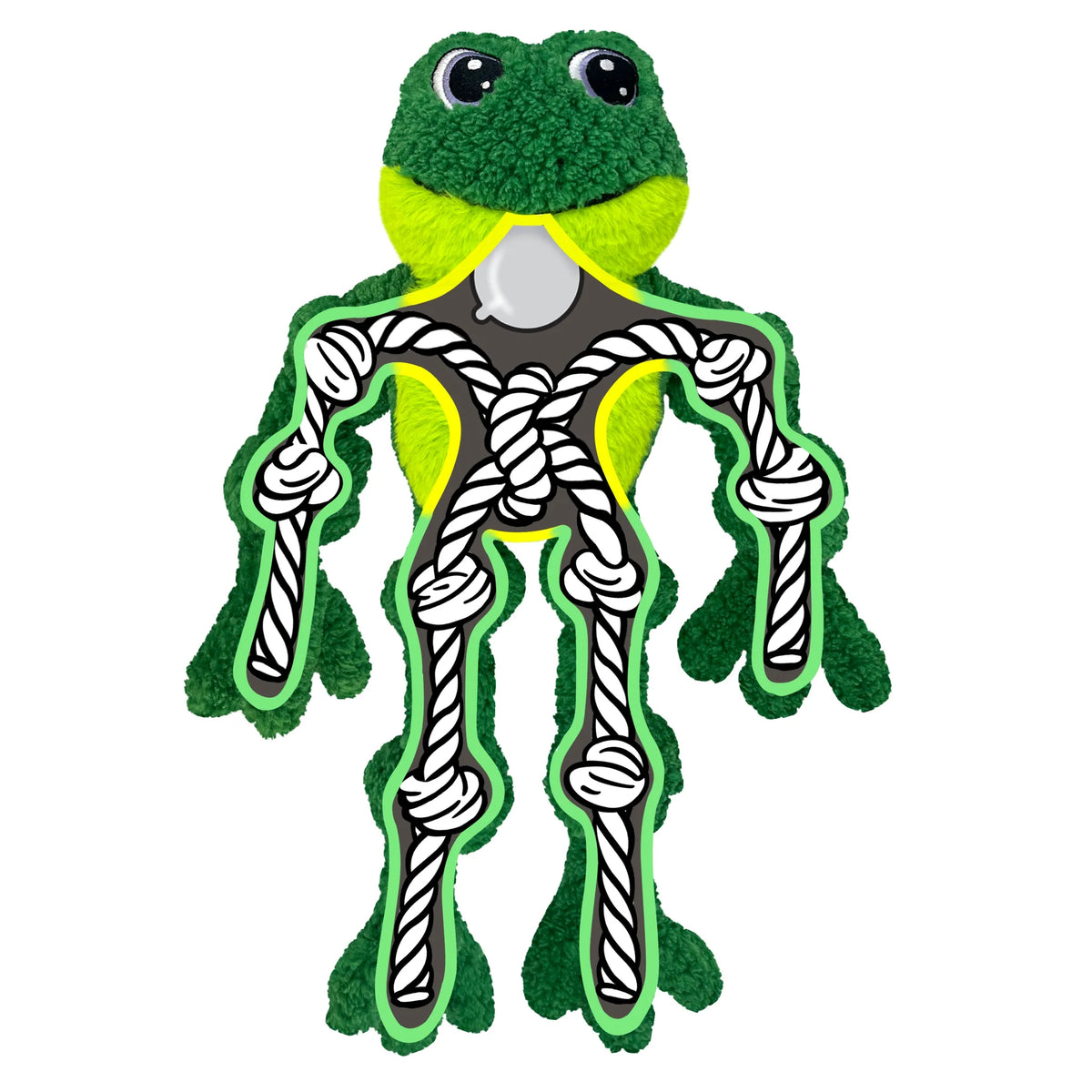 KONG Holiday Knots Frog Large/Extra Large