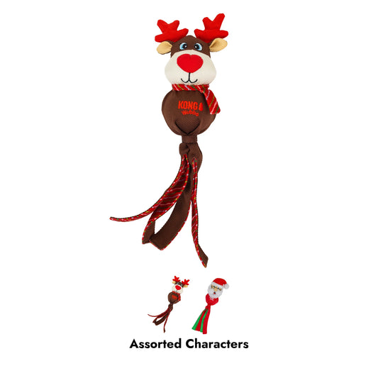KONG Holiday Wubba Assorted Large