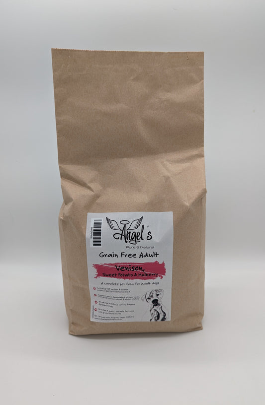 Angels Grain Free Adult Venison with Sweet Potato & Mulberry