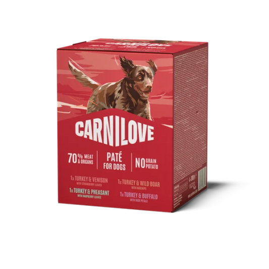 Carnilove Adult Wet Dog Pouch Multipack 4x300g