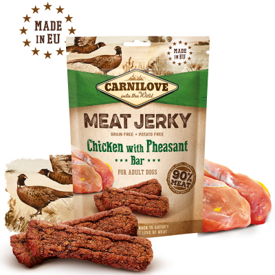 Carnilove Meat Jerky Chicken & Pheasant 100g