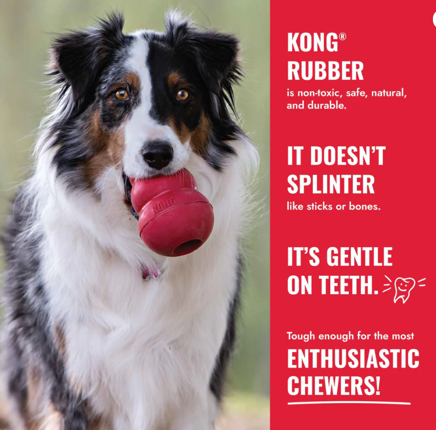 KONG Holiday Goodie Bone  Medium