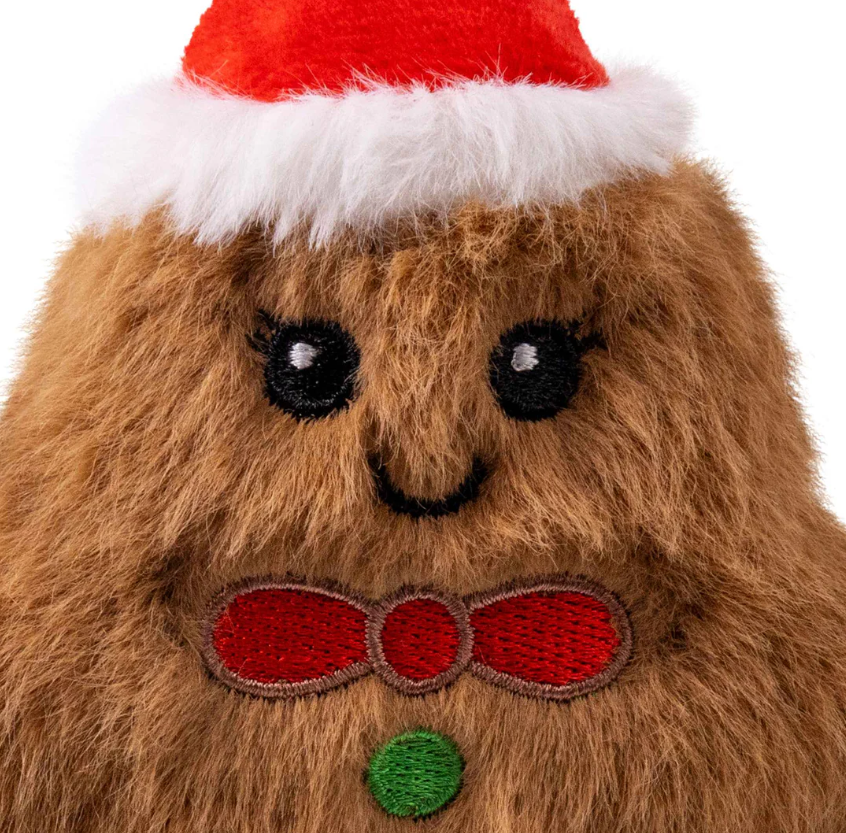 KONG Holiday Snuzzles Gingerbread Mini