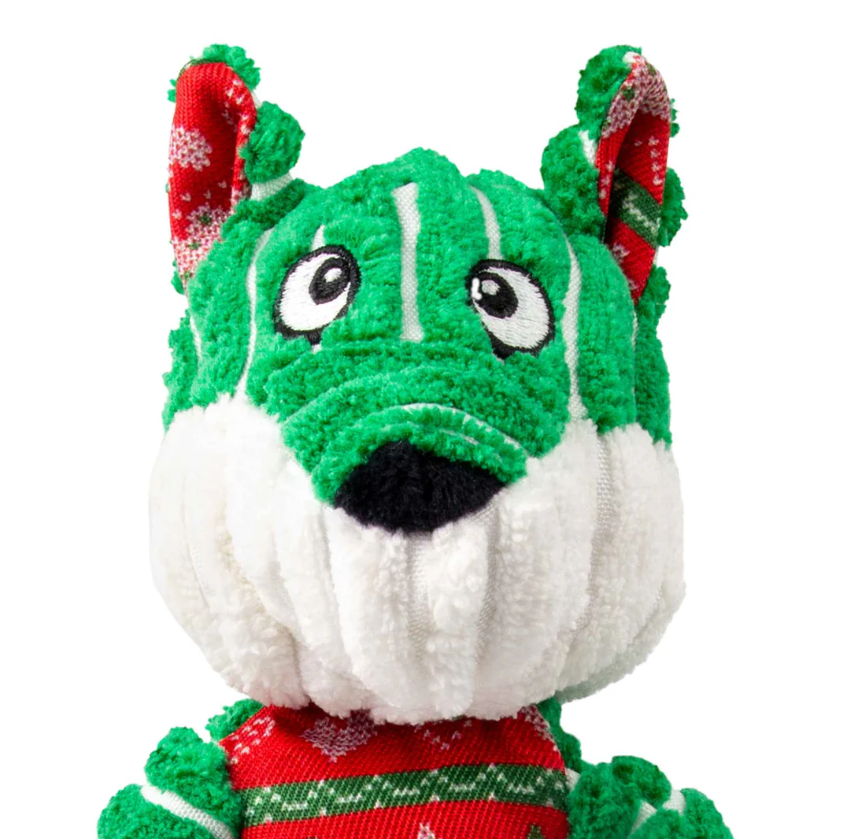 KONG Holiday Floppy Knots Fox S/M