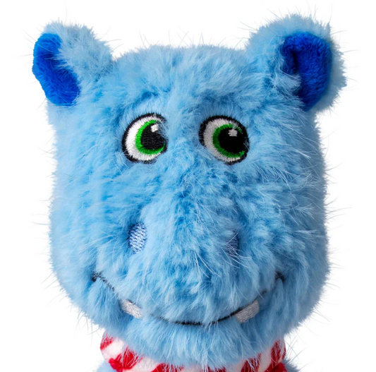 KONG Xmas Knots Belly Hippo M/L