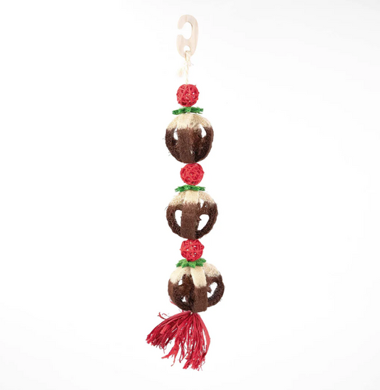 Rosewood Cupid & Comet Loofa Pudding Garland