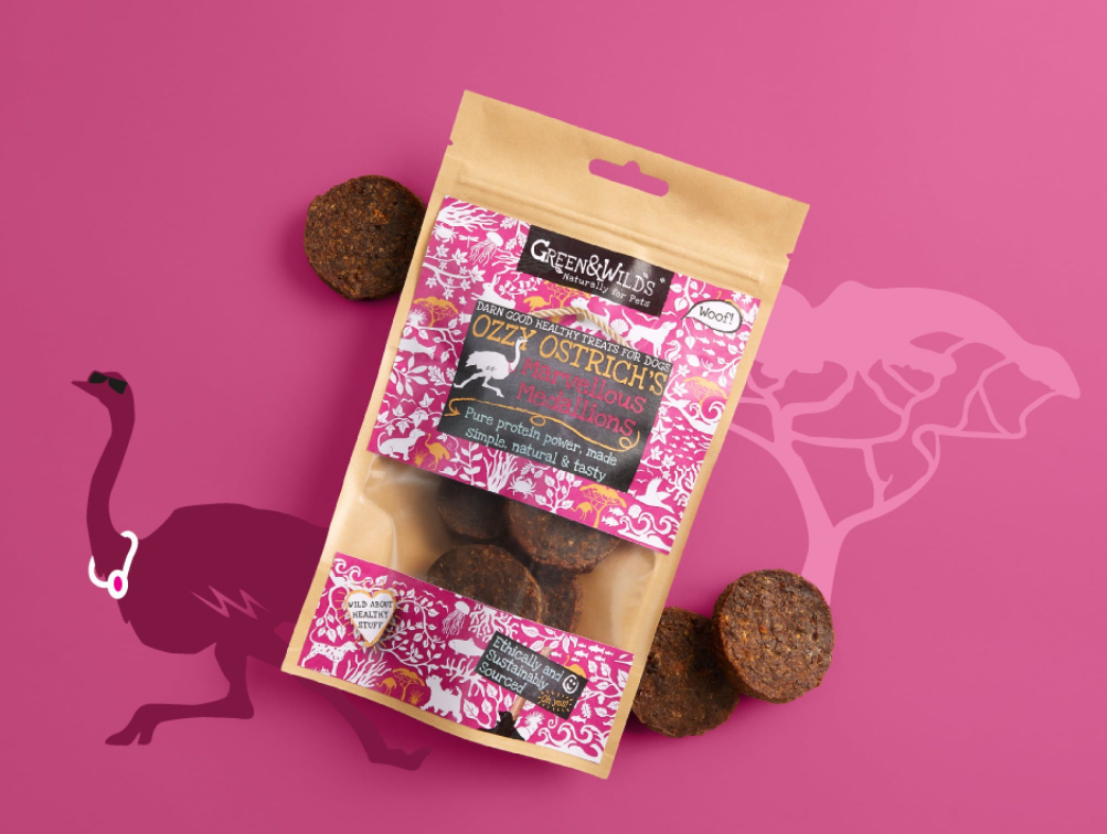 Ozzy Ostrich Marvellous Medallions 100g