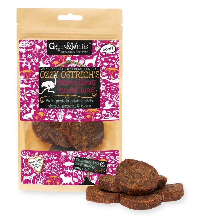 Ozzy Ostrich Marvellous Medallions 100g